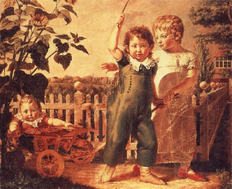 Philipp Otto Runge Die Hulsenbeckschen Kinder France oil painting art